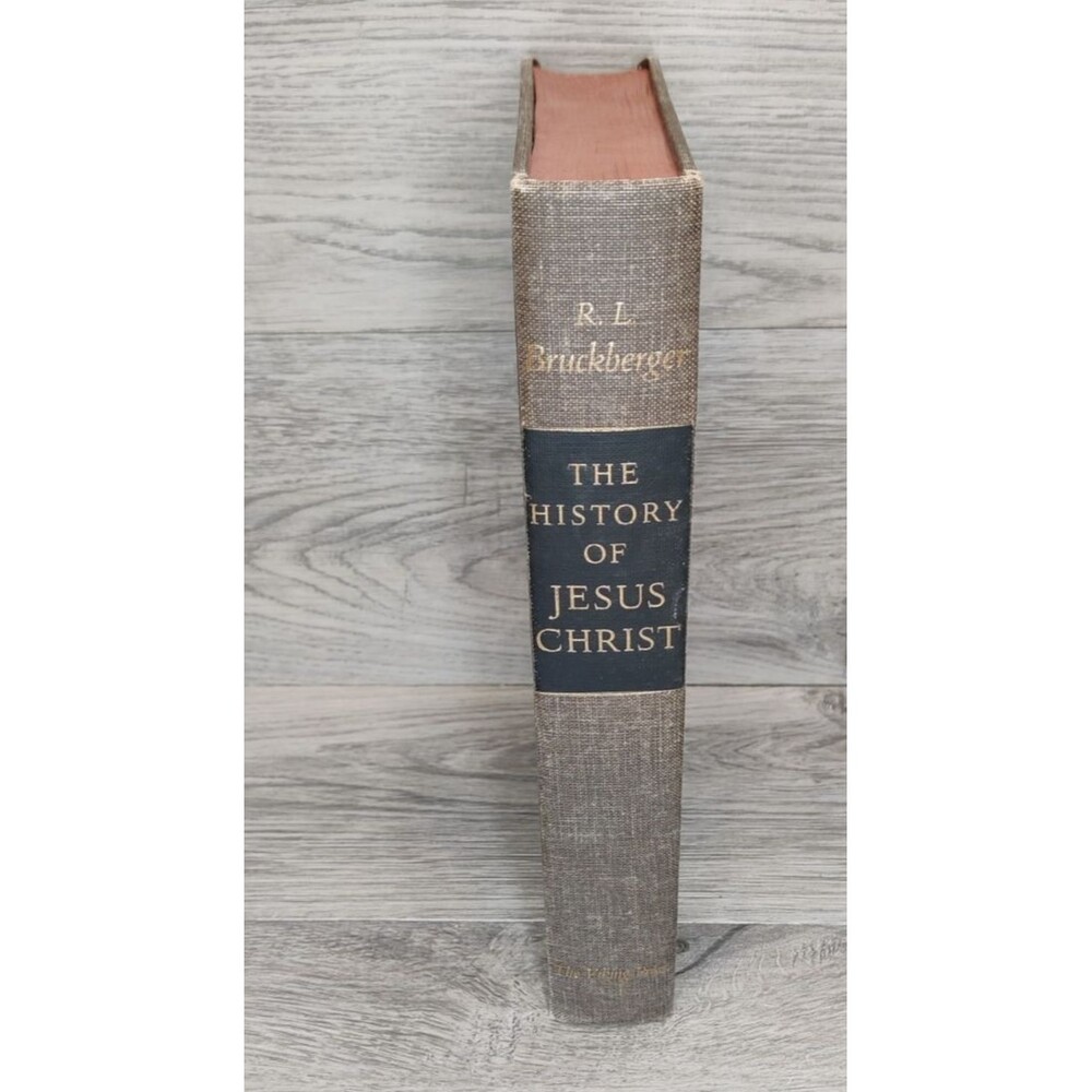 History of Jesus Christ R L Bruckberger 1965 1st Printing Viking Press HC Book